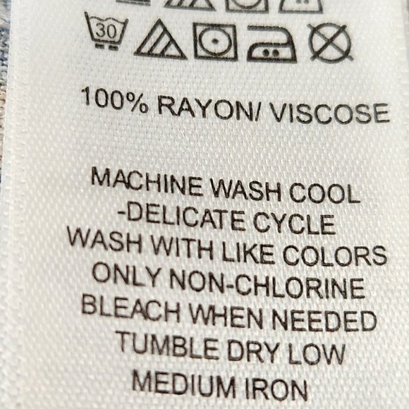 NWT Lucky Brand Blue Paisley Puff Sleeved Bohemian Midi Dress Size M - Picture 14 of 16